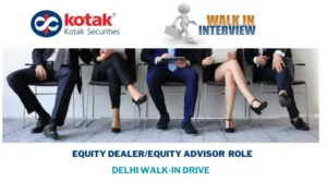 Kotak Securities WALK IN Drive