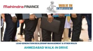 Mahindra Finance Walkin