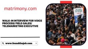 Matrimony.com Walkin