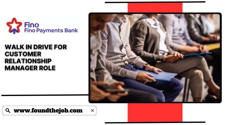 Fino Payments Bank  Walkin