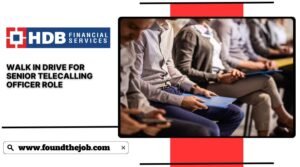 HDB Financial Services Walkin Drive