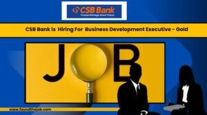 CSB Bank Recuitment 2024