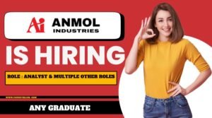 It's raining jobs at Anmol Industries