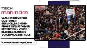 Techmahindra WALK IN Drive