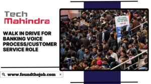 Techmahindra WALK IN Drive