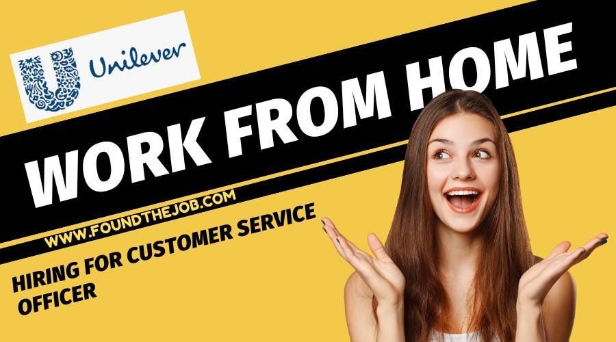 Unilever Work From Home Jobs