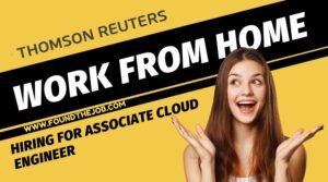 WFH jobs available at Thomson Reuters