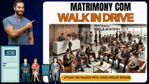 Matrimony com Walkin interview Freshers