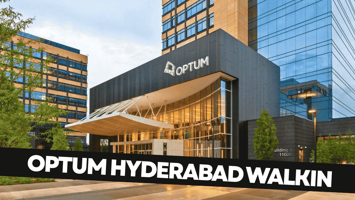 optum Hyderabad walkin