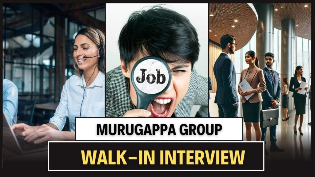 Murugappa Group Company Mega Walk-In Drive