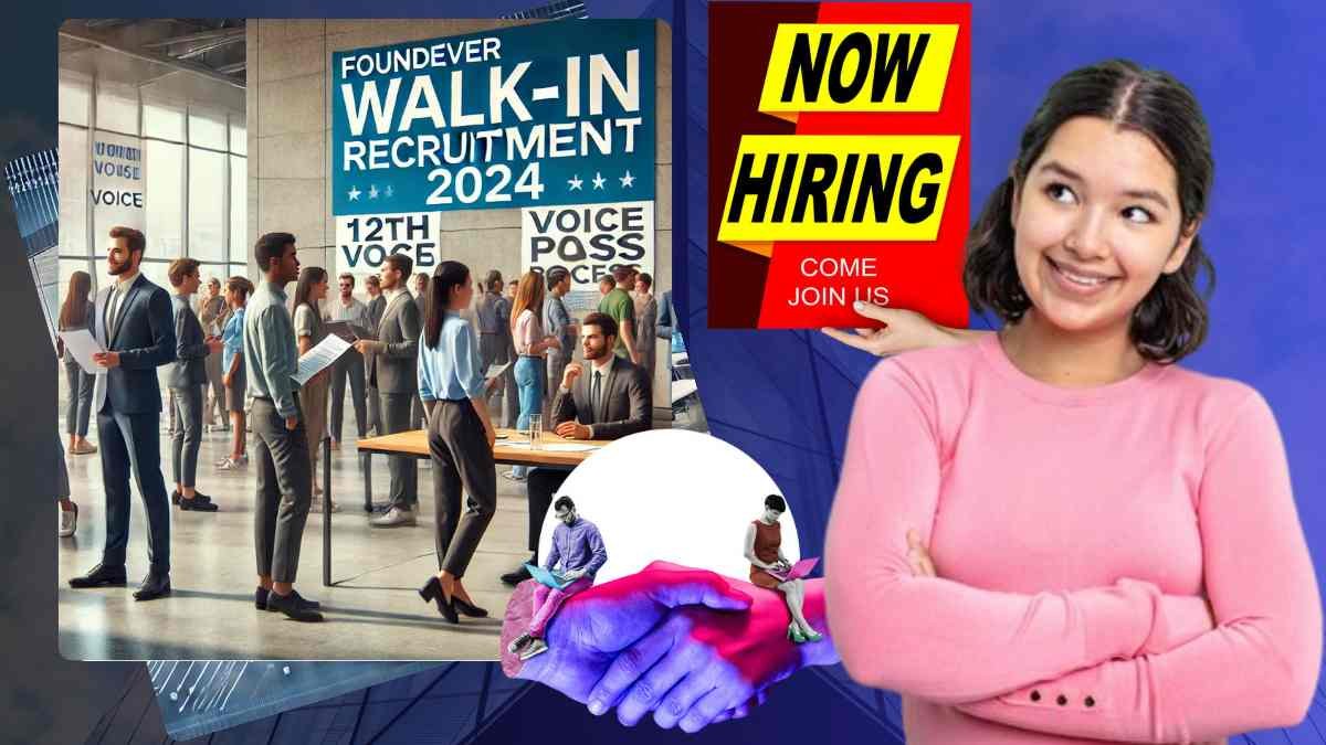 Walk-In Interview at Foundever