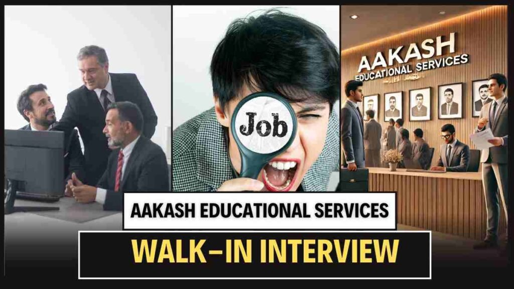 Walk-in Opportunity for Inside Sales at Aakash Educational Services, Noida